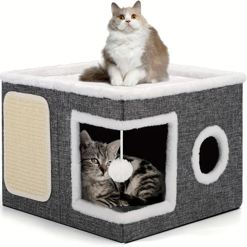 4-Season Multi-Level Cat House