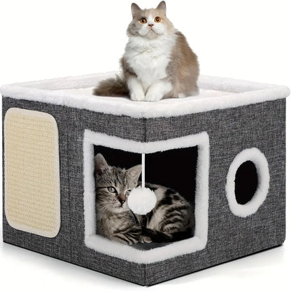 4-Season Multi-Level Cat House