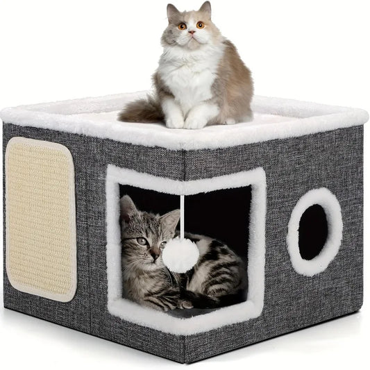 4-Season Multi-Level Cat House